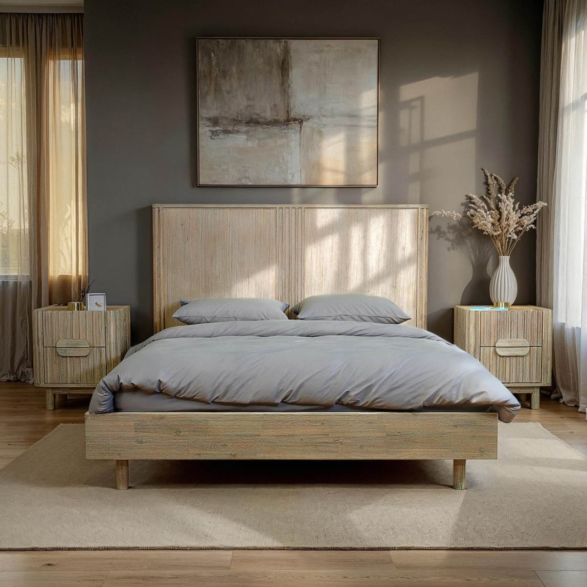 Oasis Queen Bed - lh-import-beds