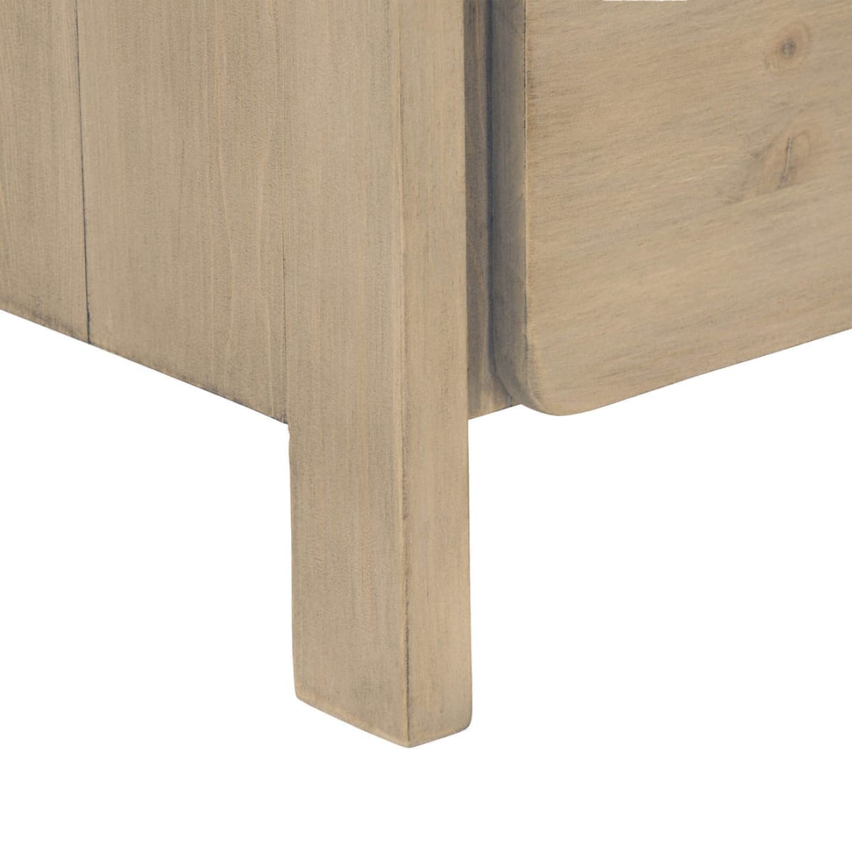 Opera 2 Drawer Nightstand - Scrubbed Teak - lh-import-nightstands