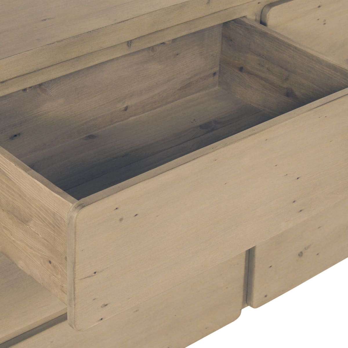 Opera 6 Drawer Dresser - Scrubbed Teak - lh-import-dressers