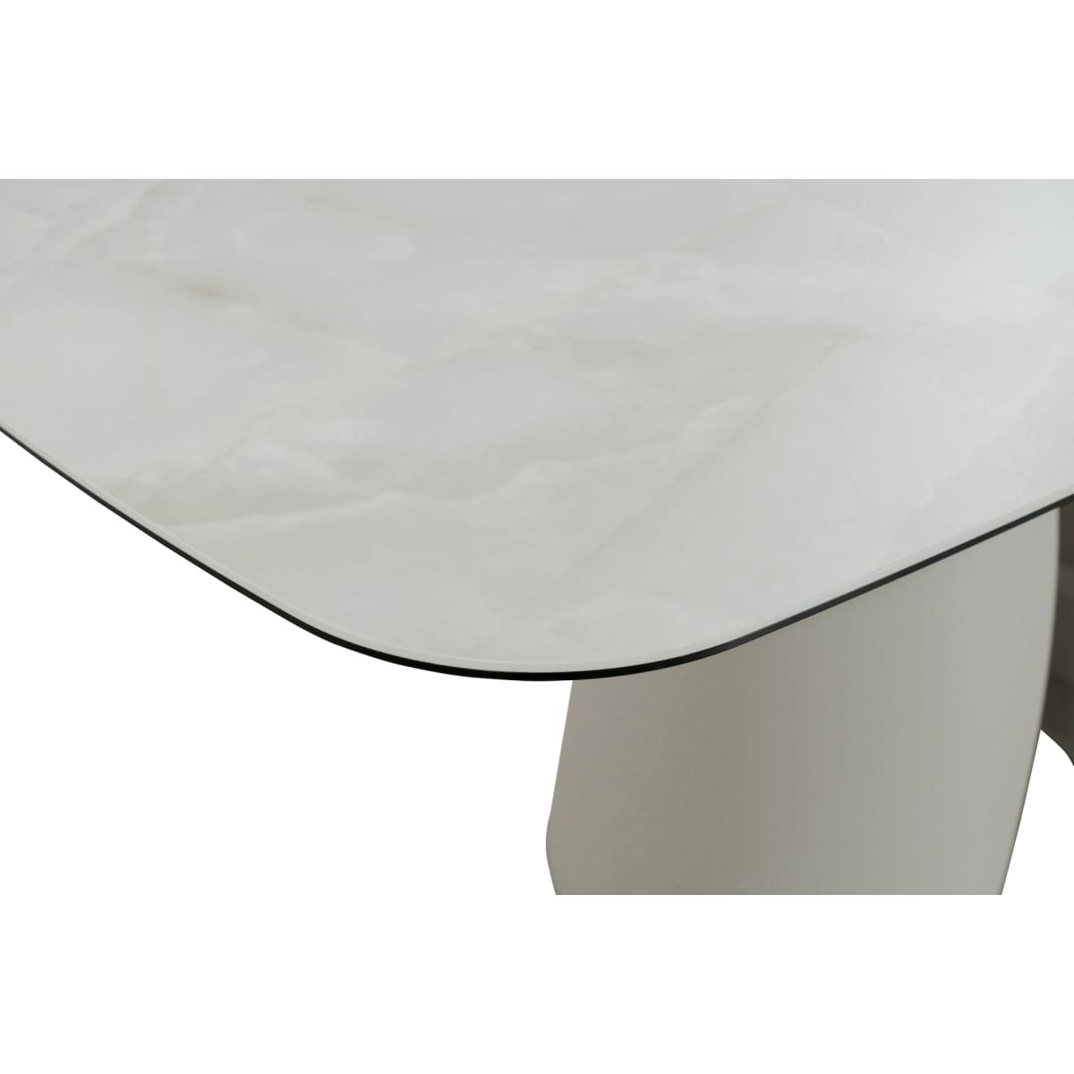 Orca ceramic Top Extension Dining Table - dining-table