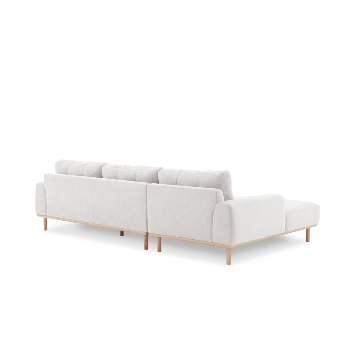 Otter Sectional Left Chaise Dove - Sectional