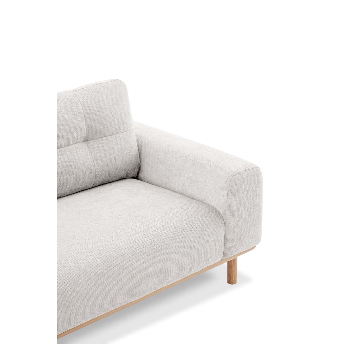 Otter Sectional Left Chaise Dove - Sectional