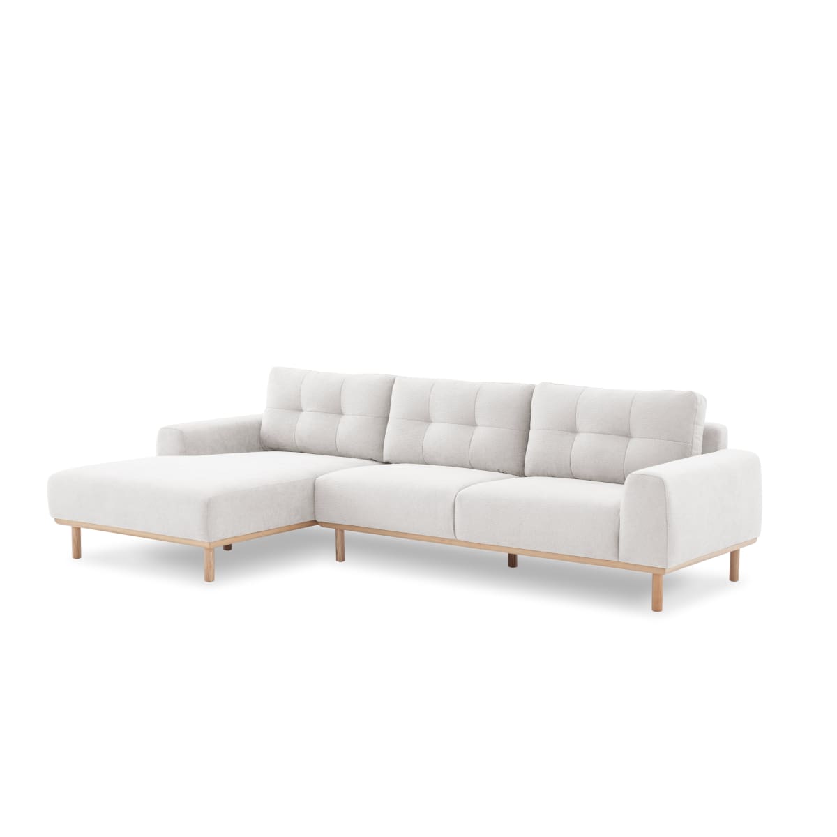 Otter Sectional Left Chaise Dove - Sectional