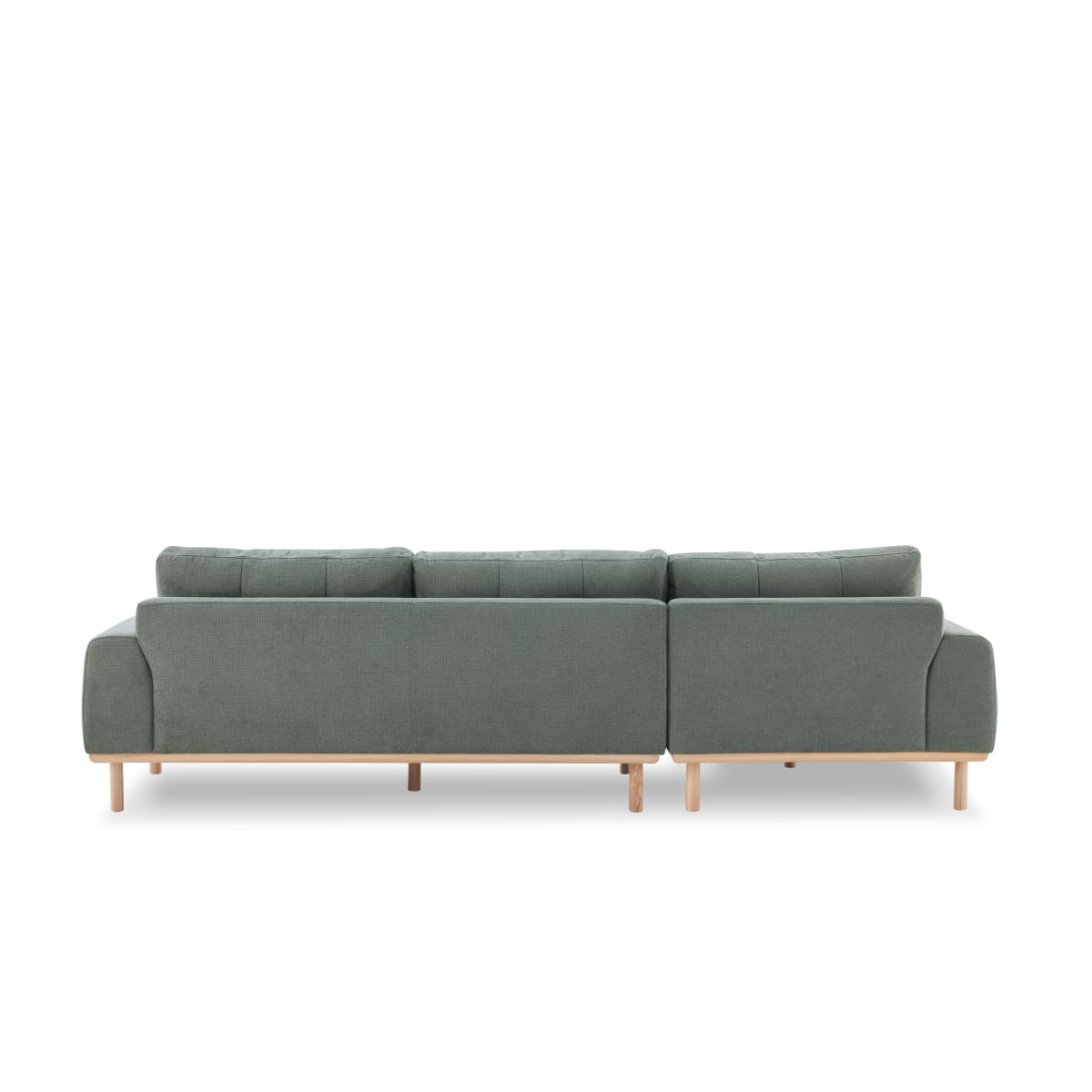 Otter Sectional Left Hand Chaise Green - Sectional