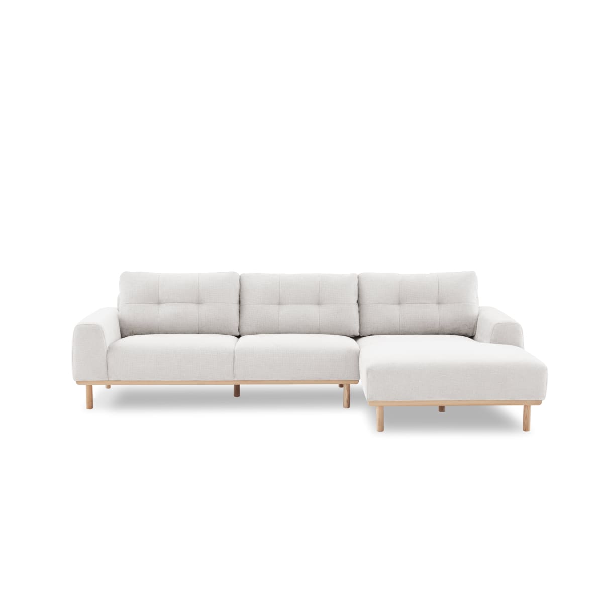Otter Sectional Right Chaise Dove - Sectional