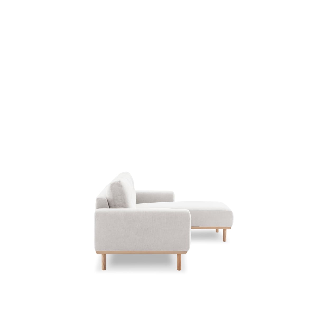 Otter Sectional Right Chaise Dove - Sectional