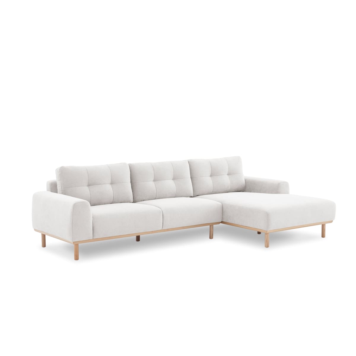 Otter Sectional Right Chaise Dove - Sectional