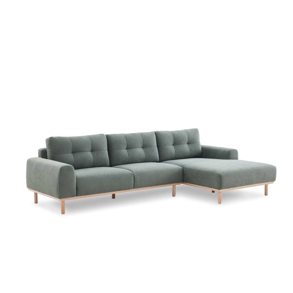 Otter Sectional Right Hand Facing Green - Sectional