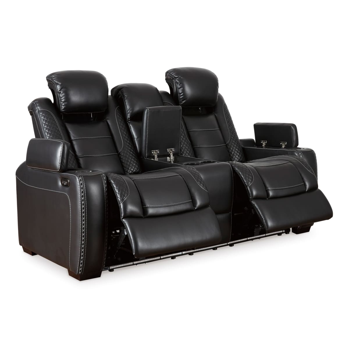 Party Time Power Reclining Loveseat with Console - Loveseat