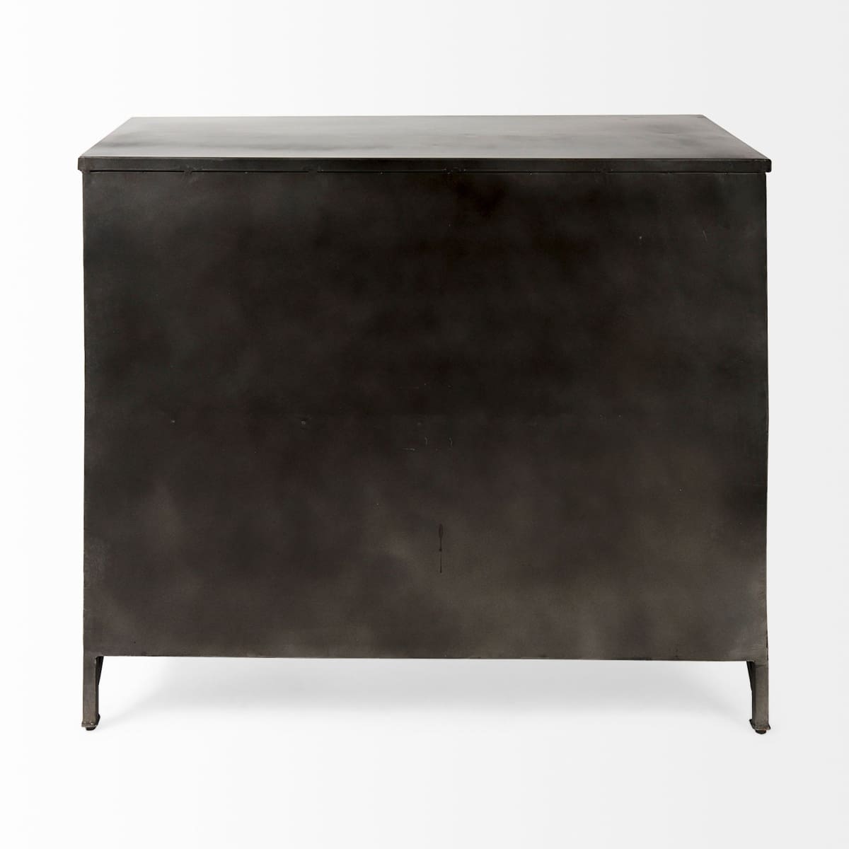 Poppy Accent Cabinet Black Metal | Glass - acc-chest-cabinets