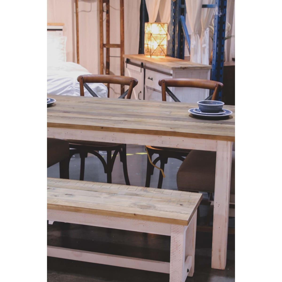 Provence Regular Fixed Dining Table 63’’ - lh-import-dining-tables