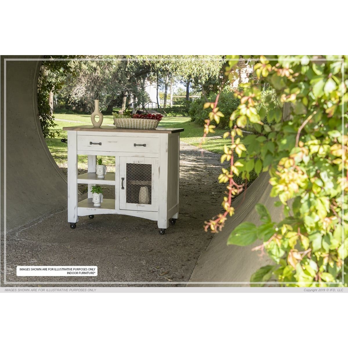 Pueblo Kitchen Island - Kitchen Island