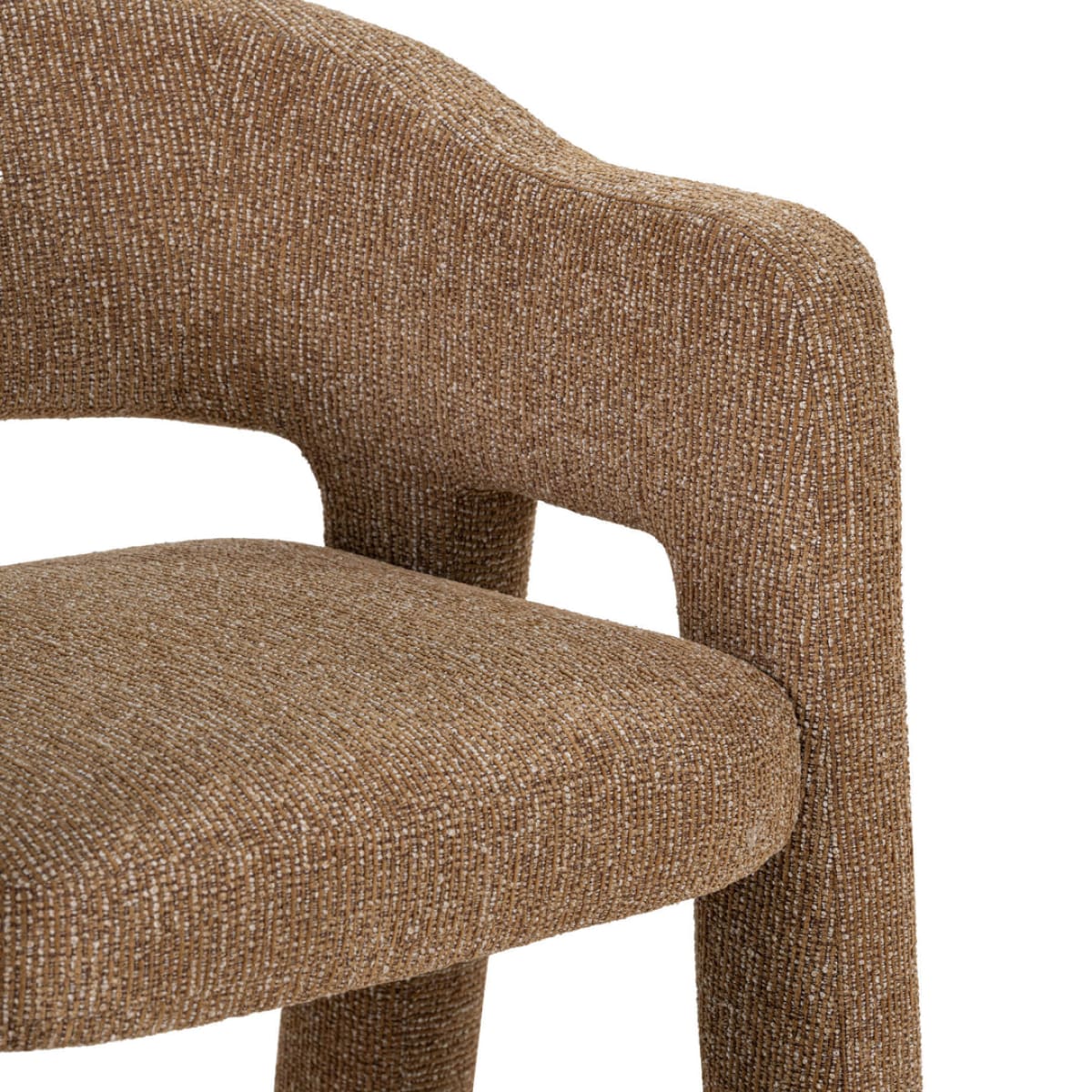 Quinn Dining Chair - Granulated Gold - lh-import-dining-chairs