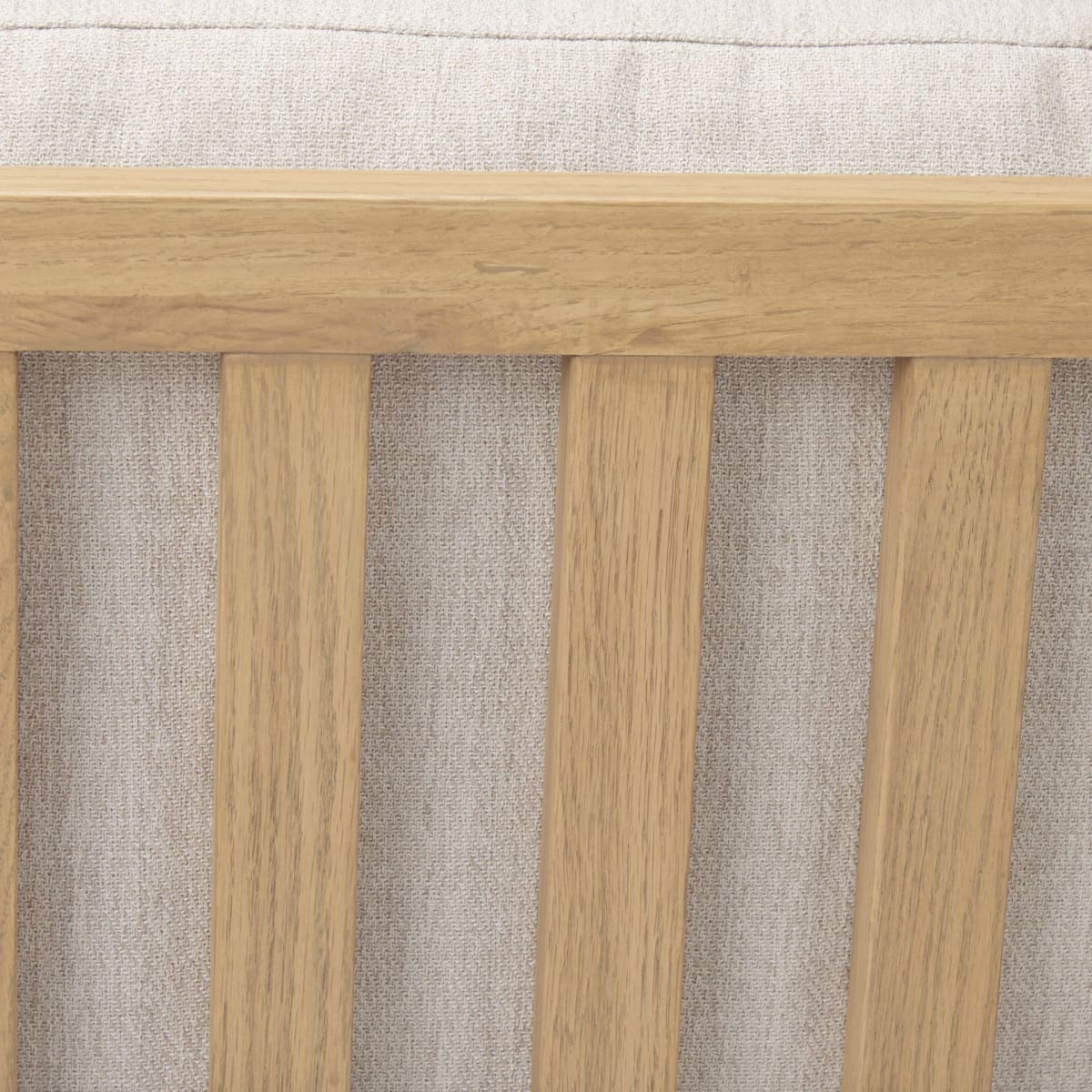 Raeleigh Upholstered Accent Chair Cream Fabric | Light Brown Wood - accent-chairs