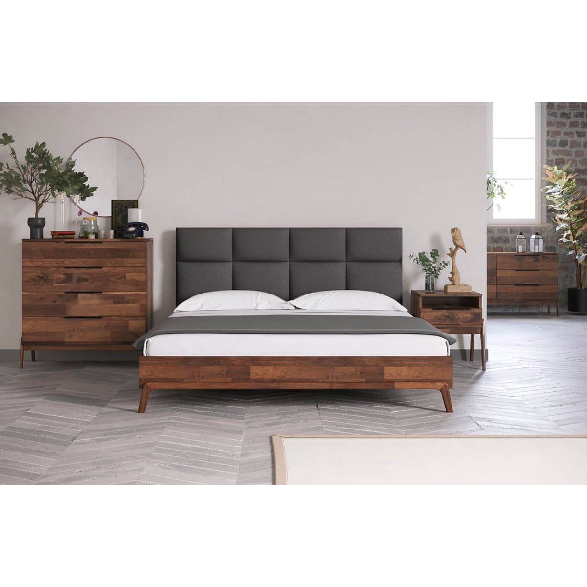 Remix Queen Bed - lh-import-beds