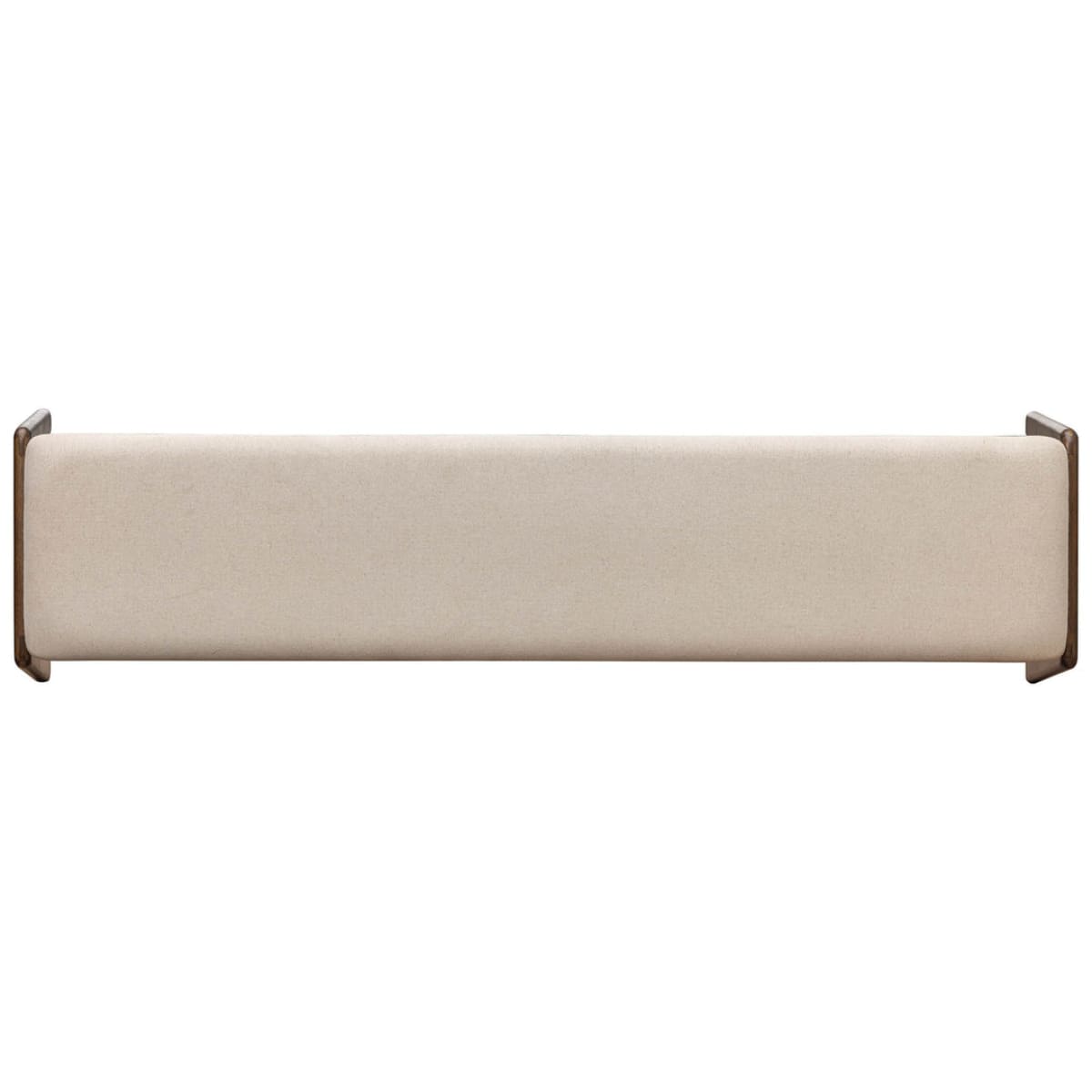 Remix Upholstered Bench - Cream - lh-import-dining-benches