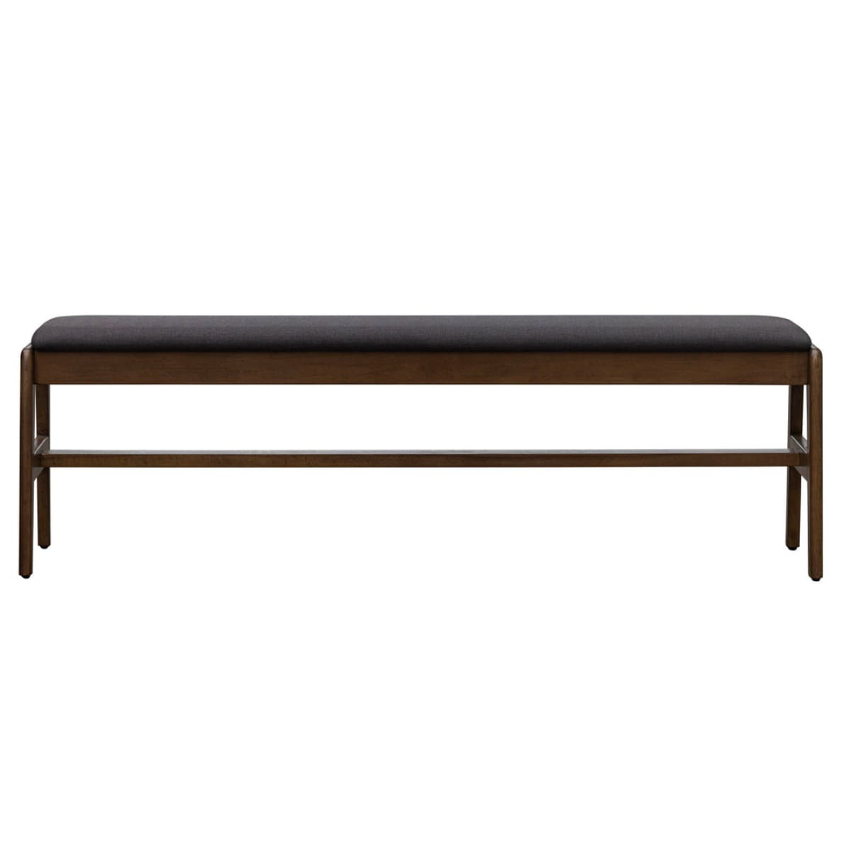 Remix Upholstered Bench - Grey - lh-import-dining-benches