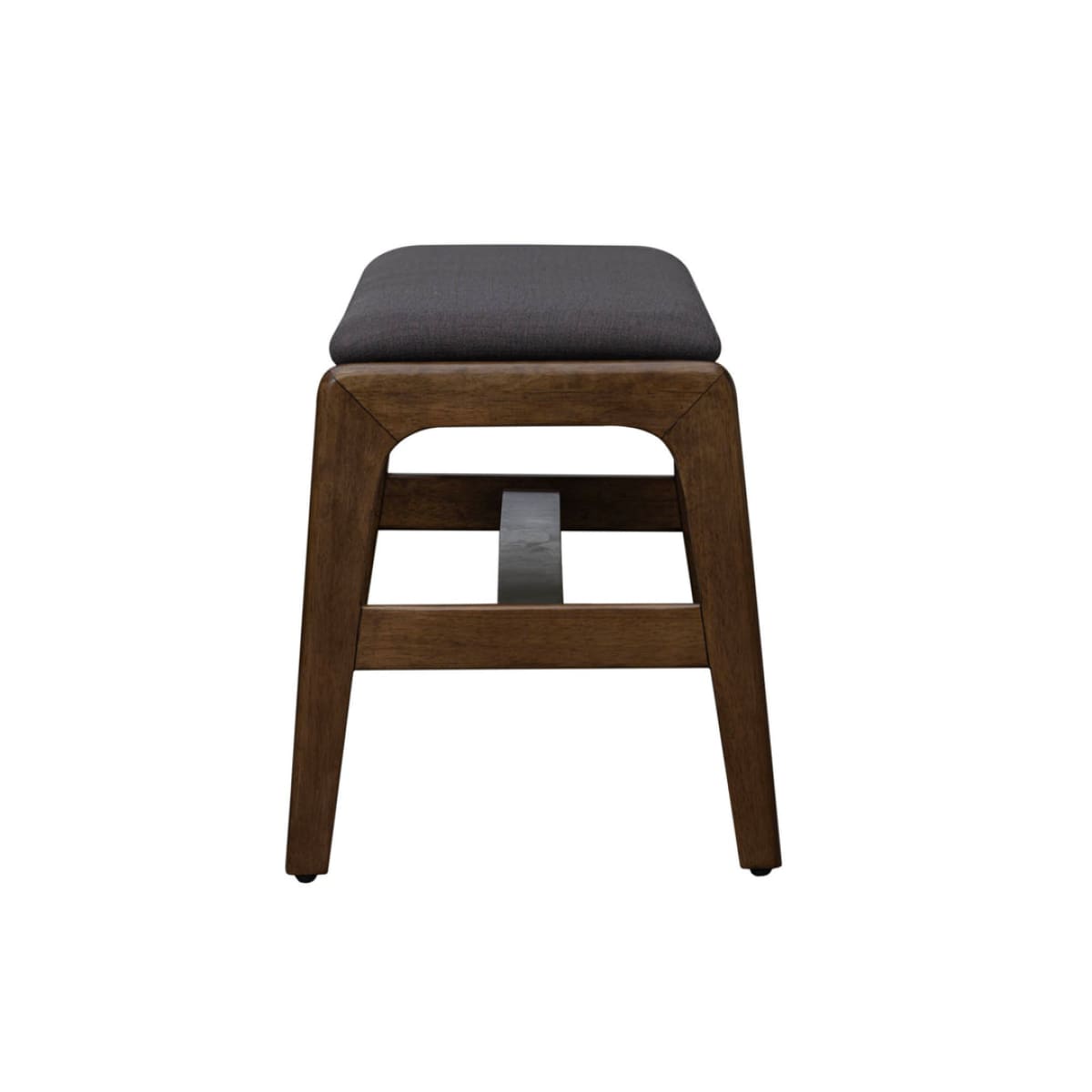 Remix Upholstered Bench - Grey - lh-import-dining-benches