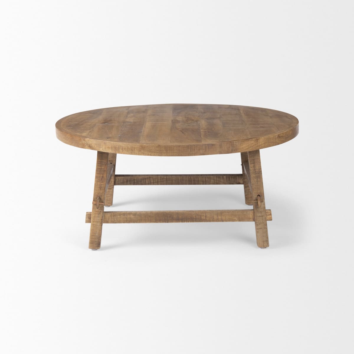 Rosie Coffee Table Medium Brown Wood | 36’’ - coffee-tables