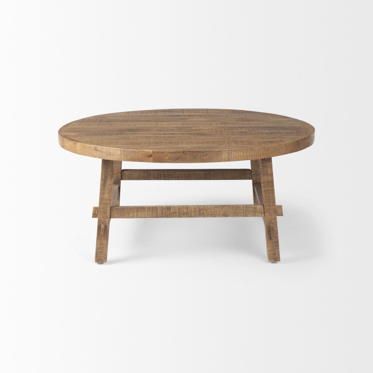 Rosie Coffee Table Medium Brown Wood | 36’’ - coffee-tables