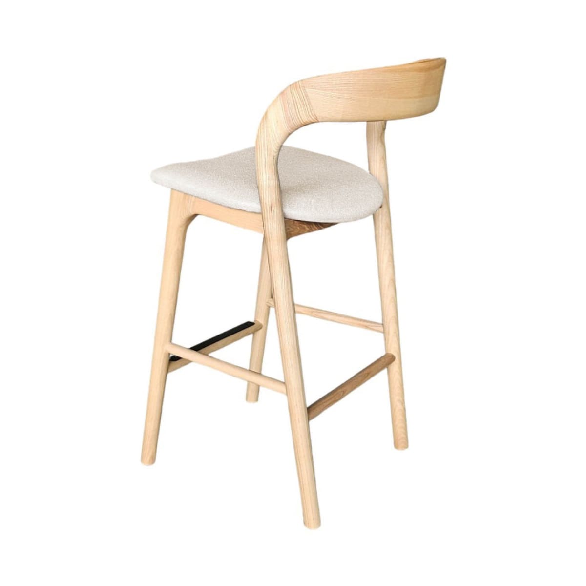 Rotondo Counter Stool - Natural Frame - lh-import-stools