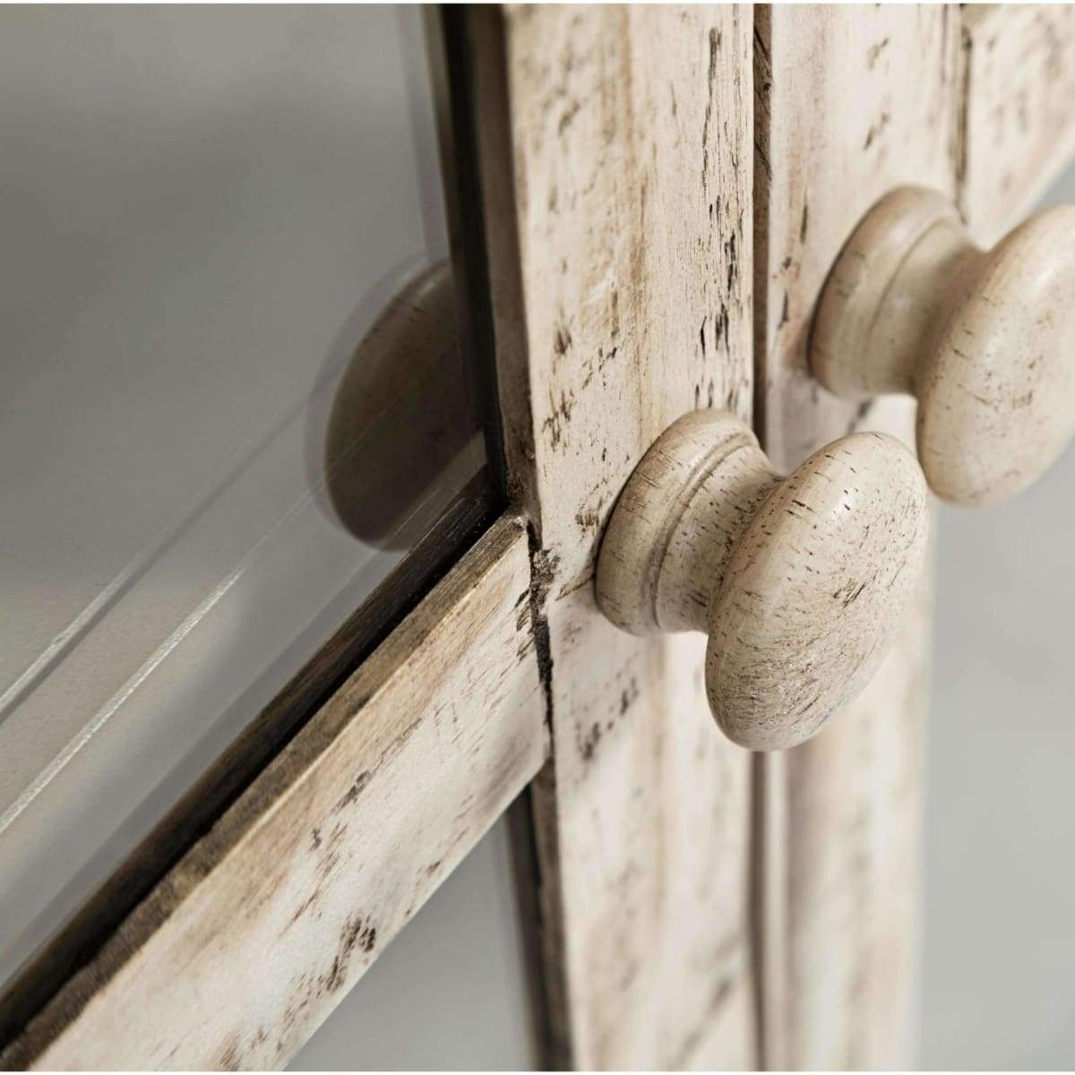 Rustic Shores 70 Scrimshaw Accent Cabinet - accent cabinet