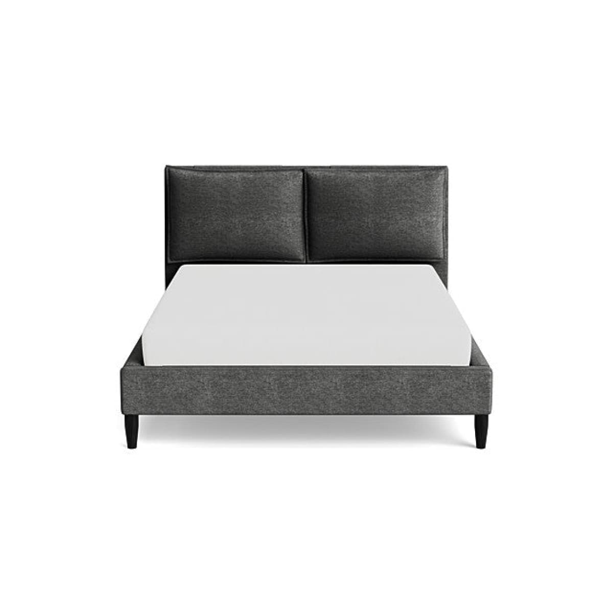 Sabine Bed - Jango Charcoal