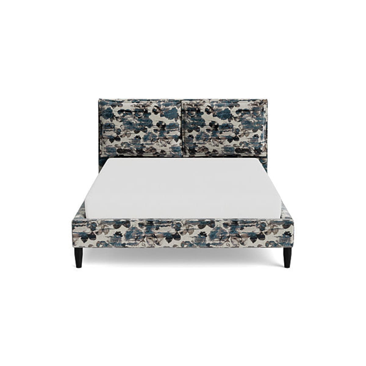 Sabine Bed - Mirabel Steel