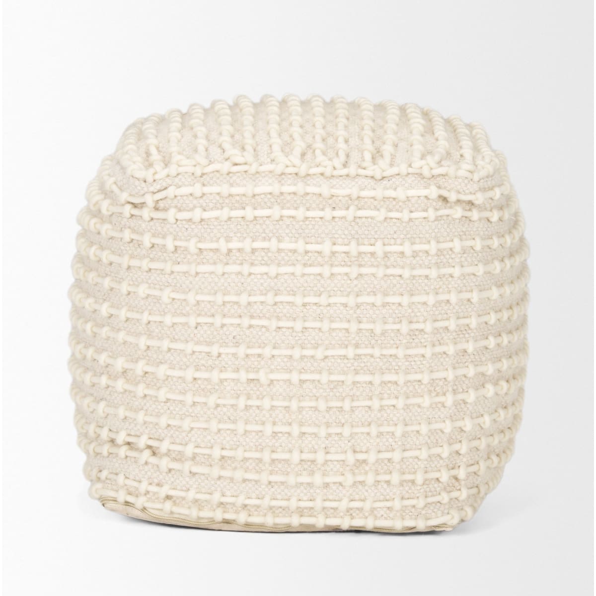 Sakaye Pouf Beige | Cream - poufs