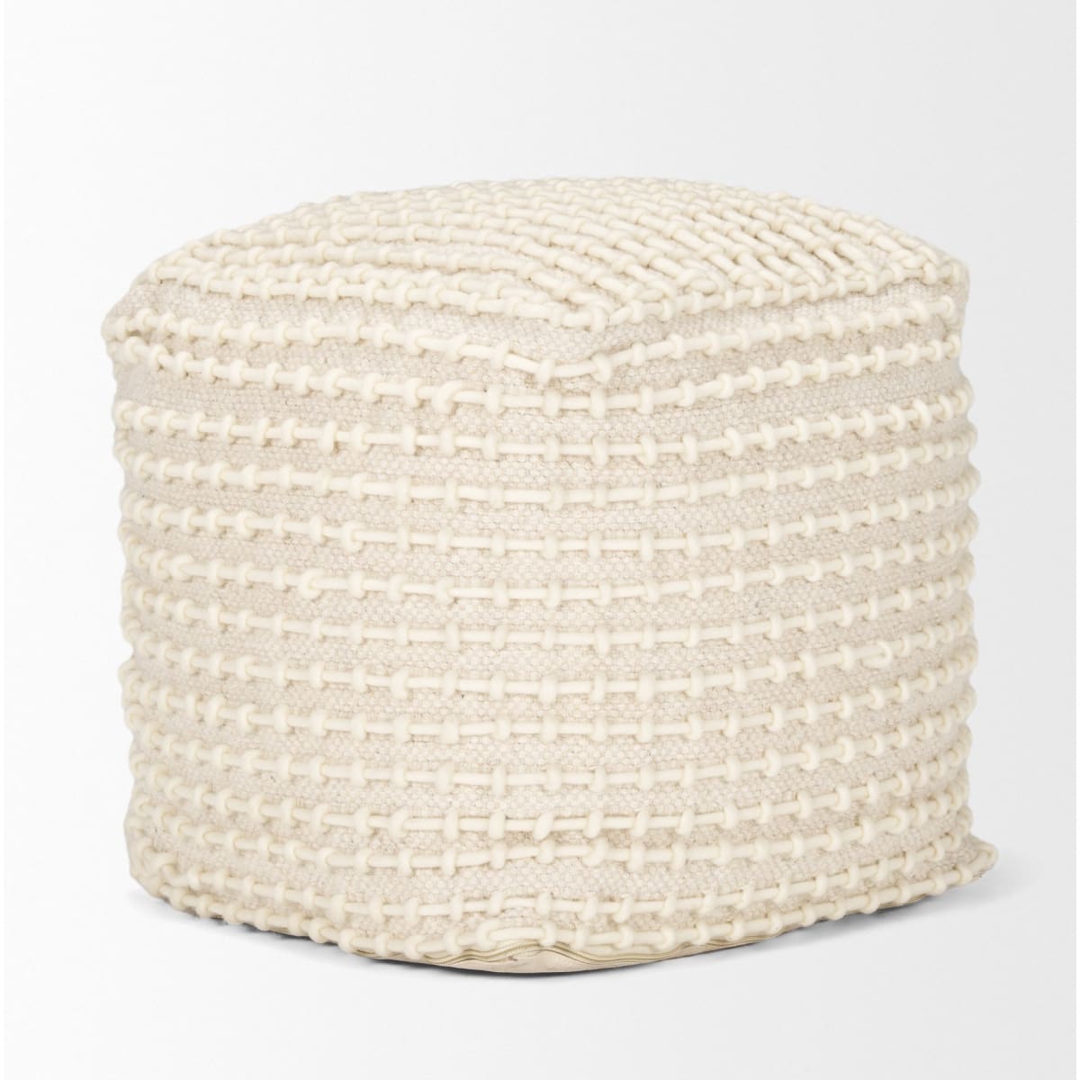 Sakaye Pouf Beige | Cream - poufs