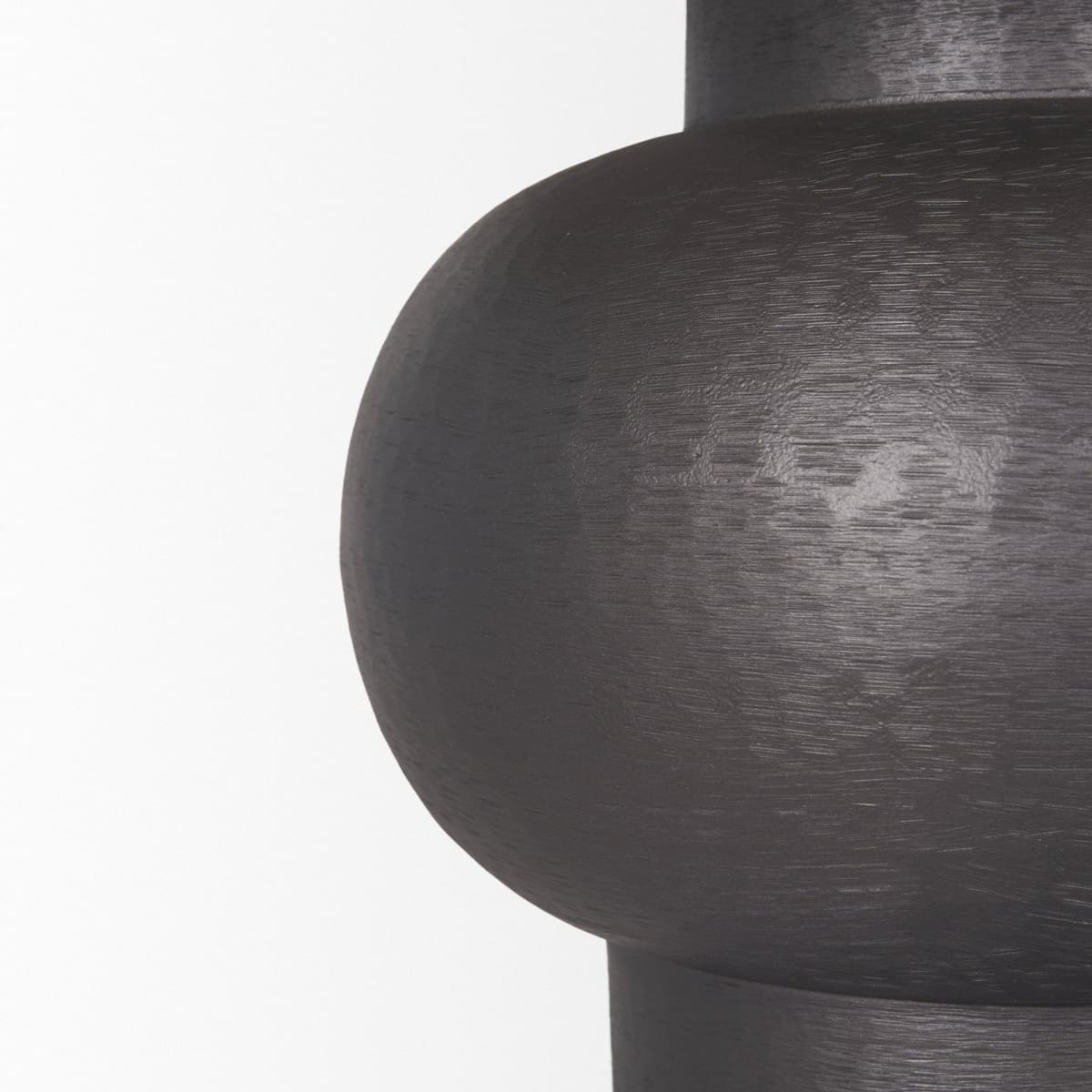 Salaah Table Lamp Black Metal | Natural Shade - table-lamps