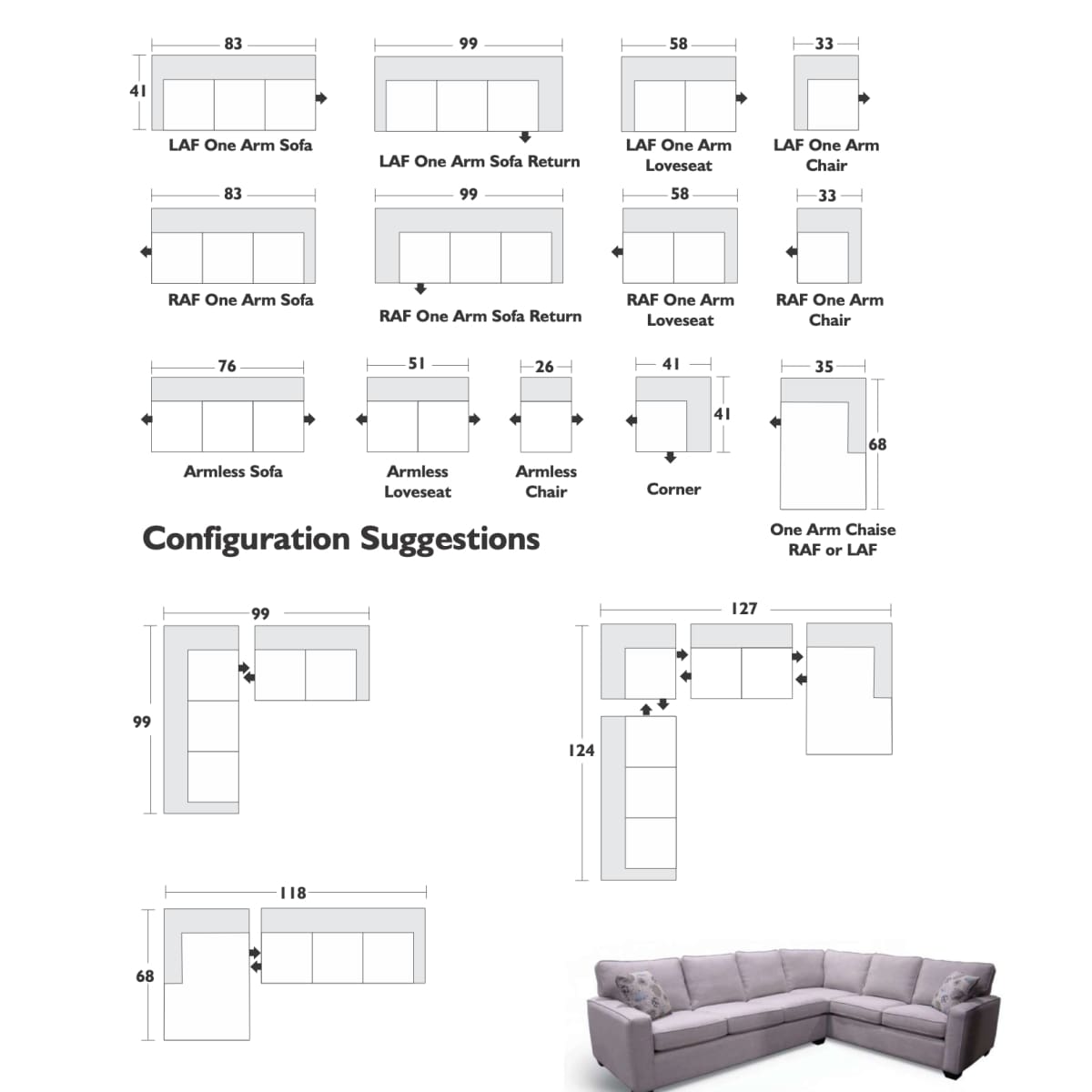Sami Canadian Made Custom Sofa - sofa-sectional