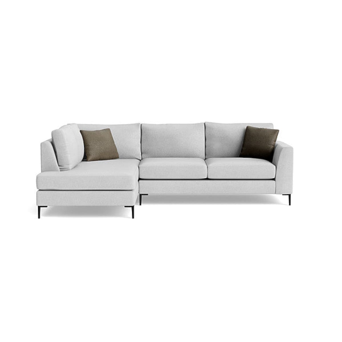 Sarah Sofa - Sectional - Cuba Pebble