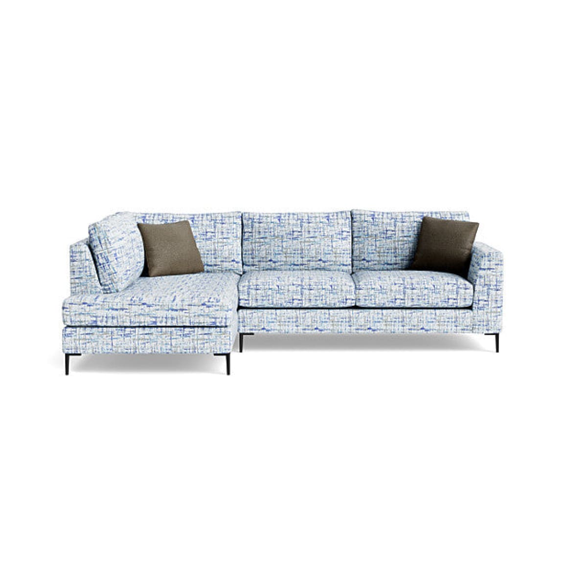 Sarah Sofa - Sectional - Graffiti Navy