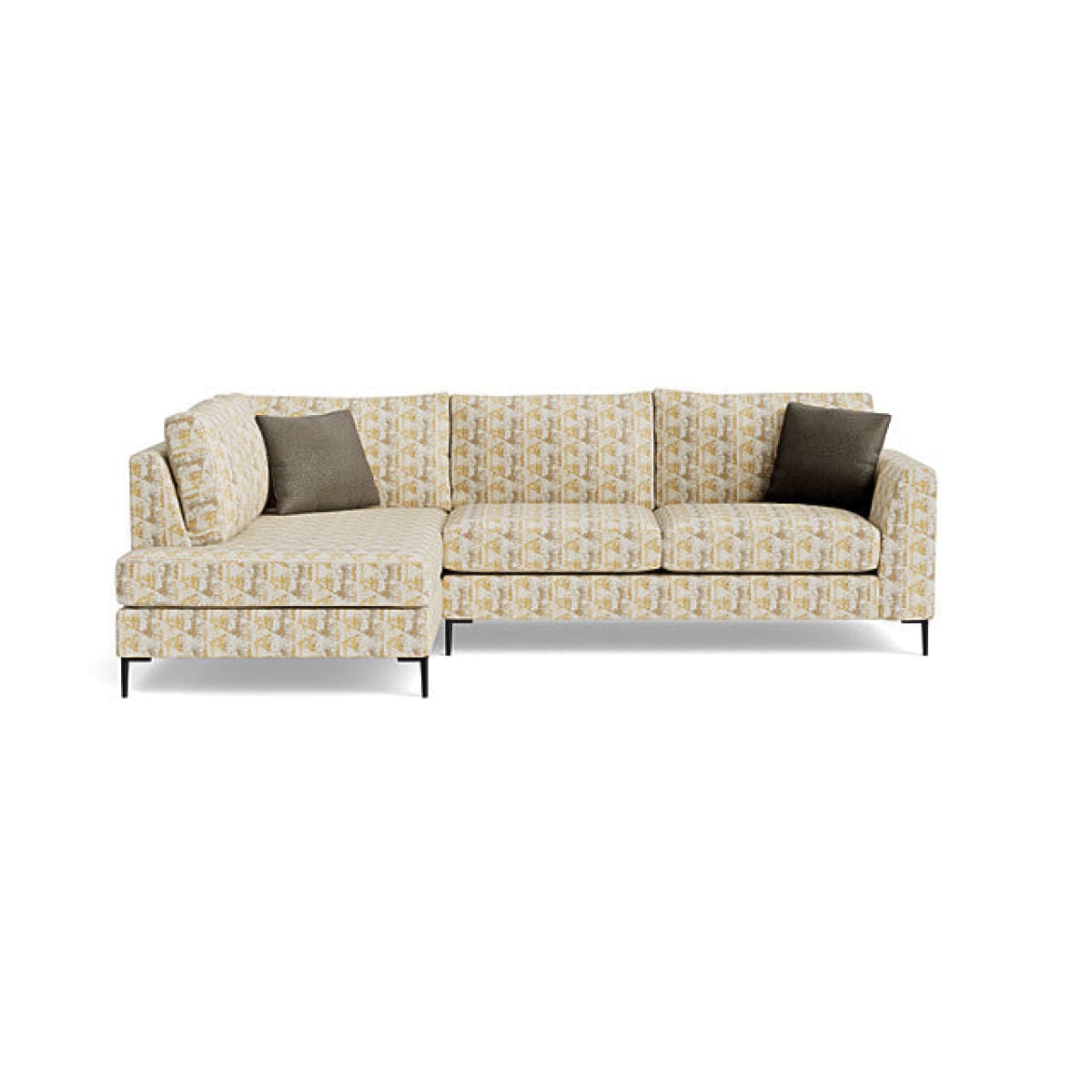 Sarah Sofa - Sectional - Voyager Buttercup
