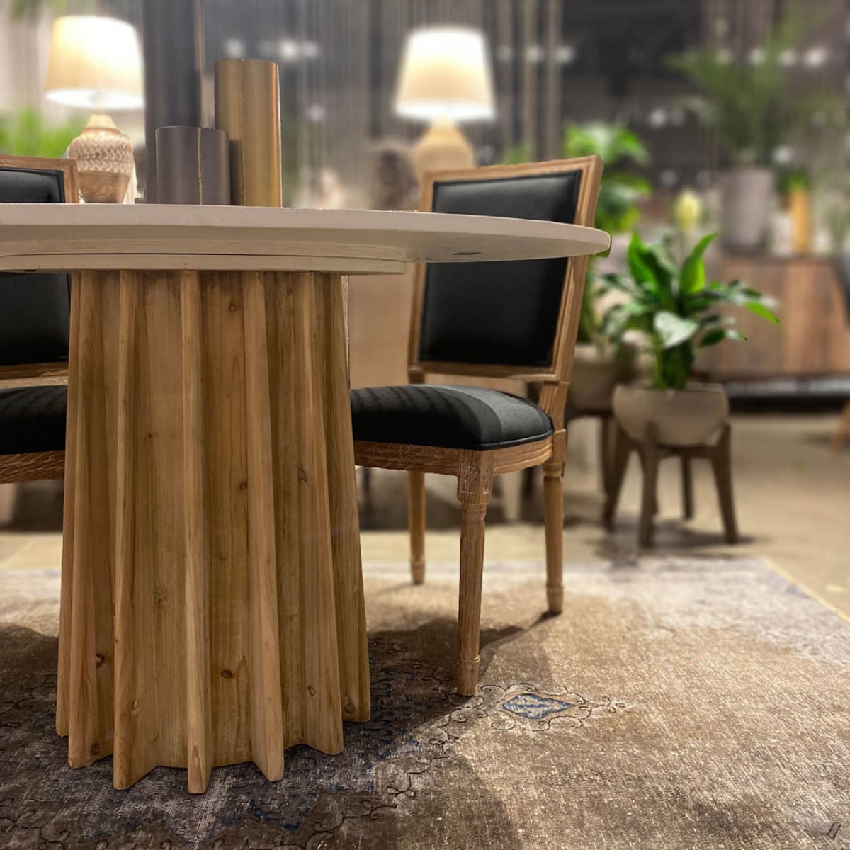 Sculpture Dining Table - lh-import-dining-tables
