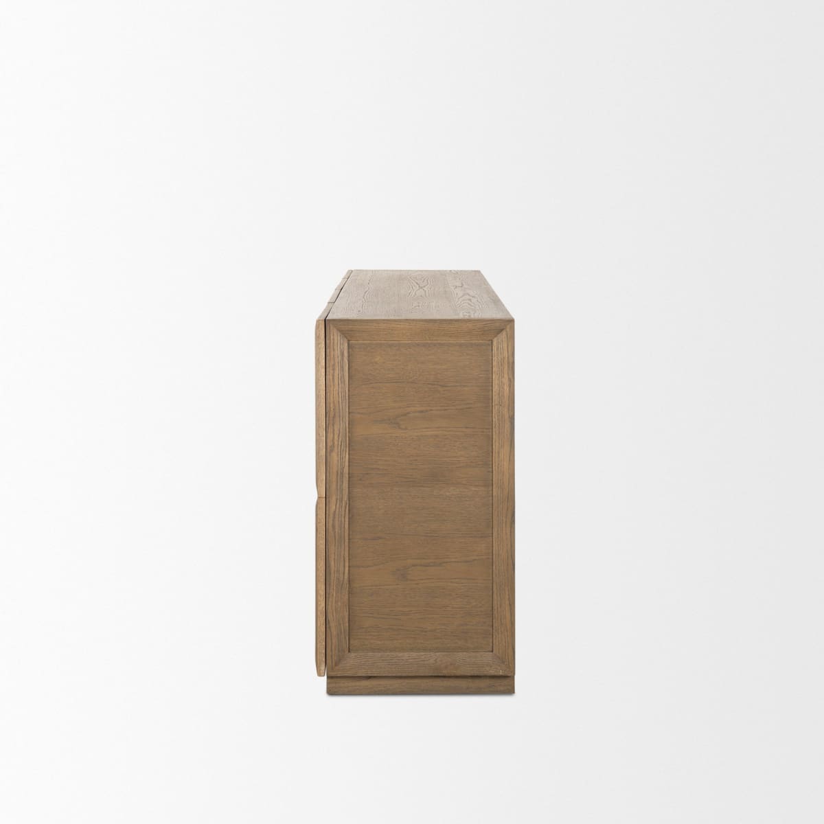 Sina Sideboard Brown Wood | Natural Rattan - sideboards-and-buffets