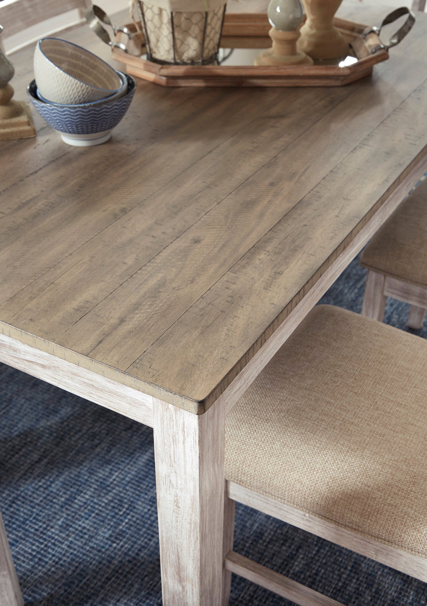 Skempton Dining Table and Chairs (Set of 7) - dining-table