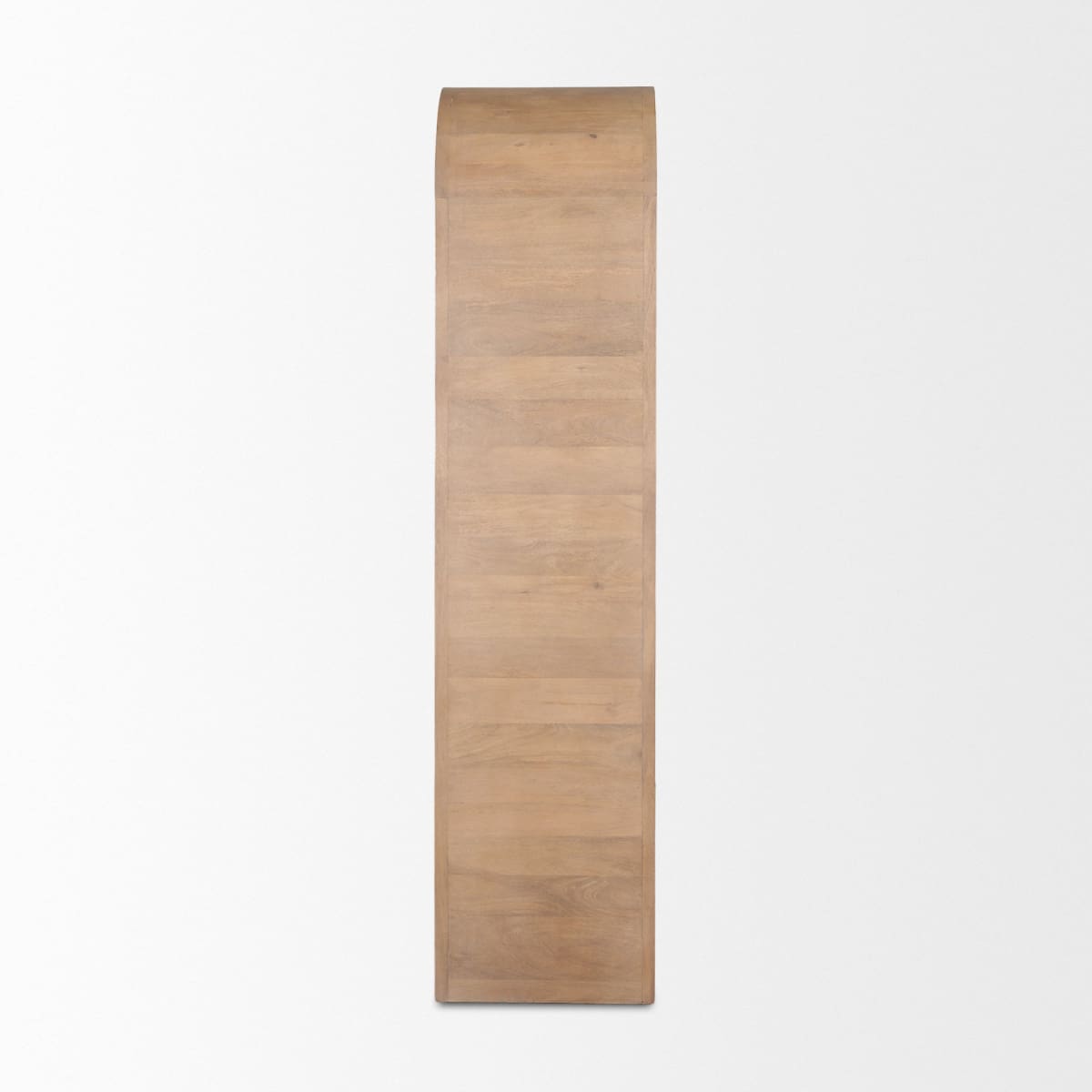 Sorina Curio Cabinet Light Brown Wood - cabinets