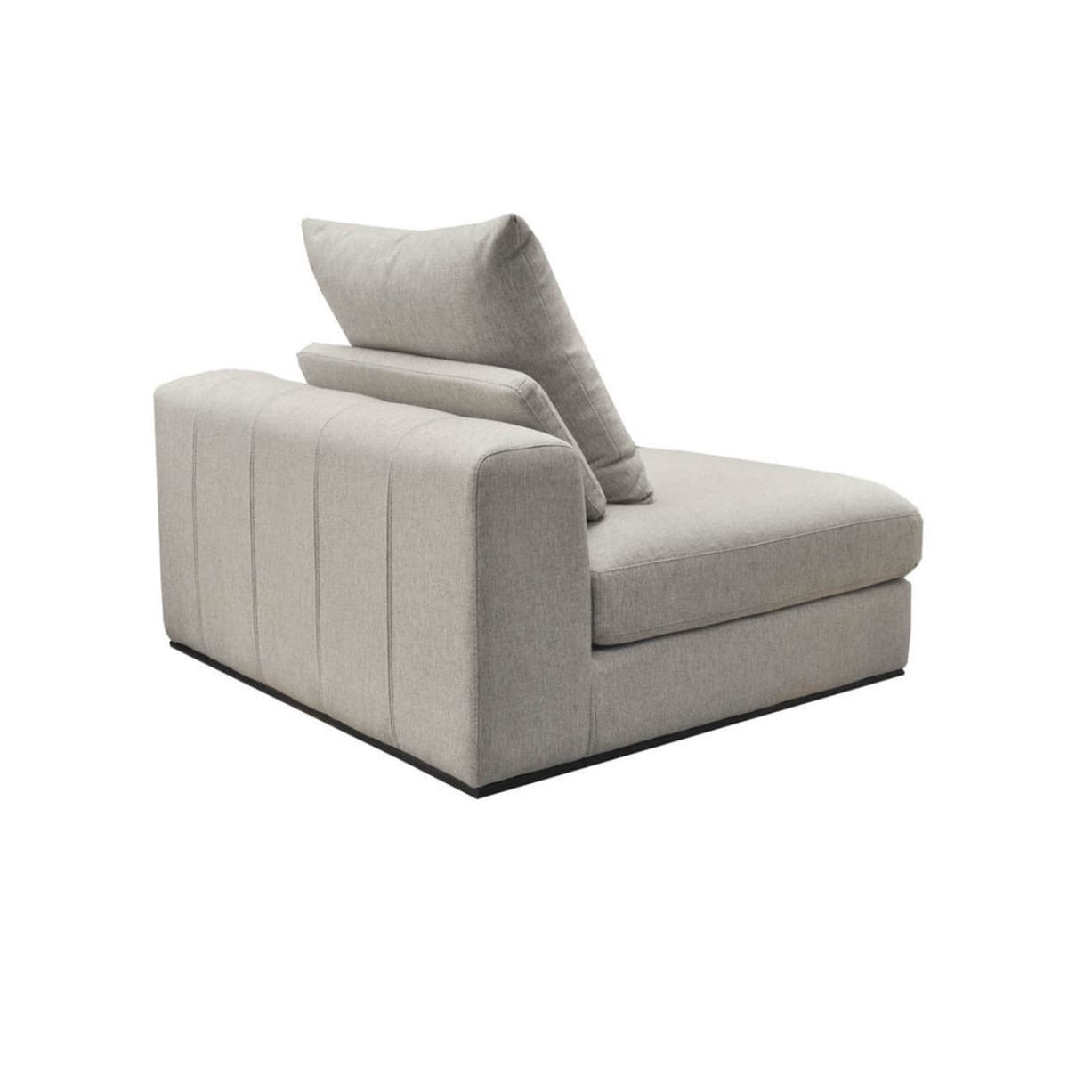 Sullivan Sectional Armless - Alba Stone - lh-import-sectionals