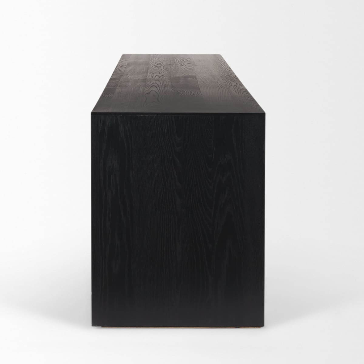 Tabor Media Console Recycled Pine | Black Oak - media-console