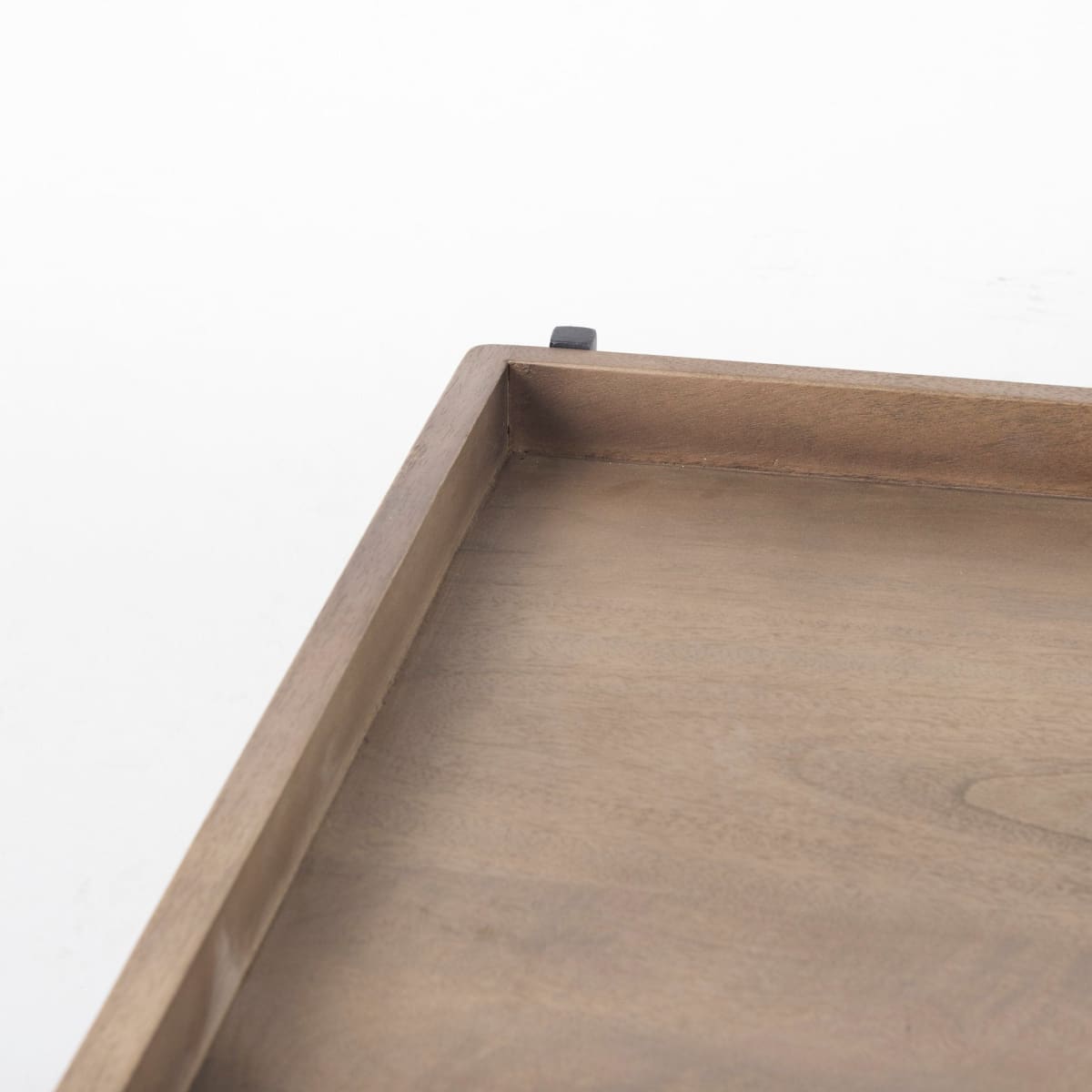 Trey Coffee Table Brown Wood | Black Metal - coffee-tables