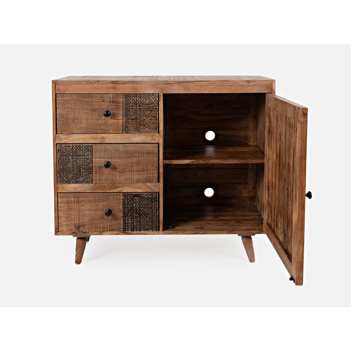 Urban Village 1 Door Accent Chest - 37.5X14X33 - accent cabinet