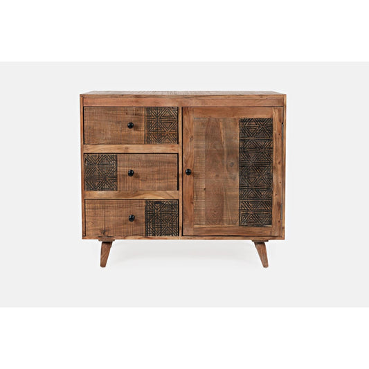 Urban Village 1 Door Accent Chest - 37.5X14X33 - accent cabinet