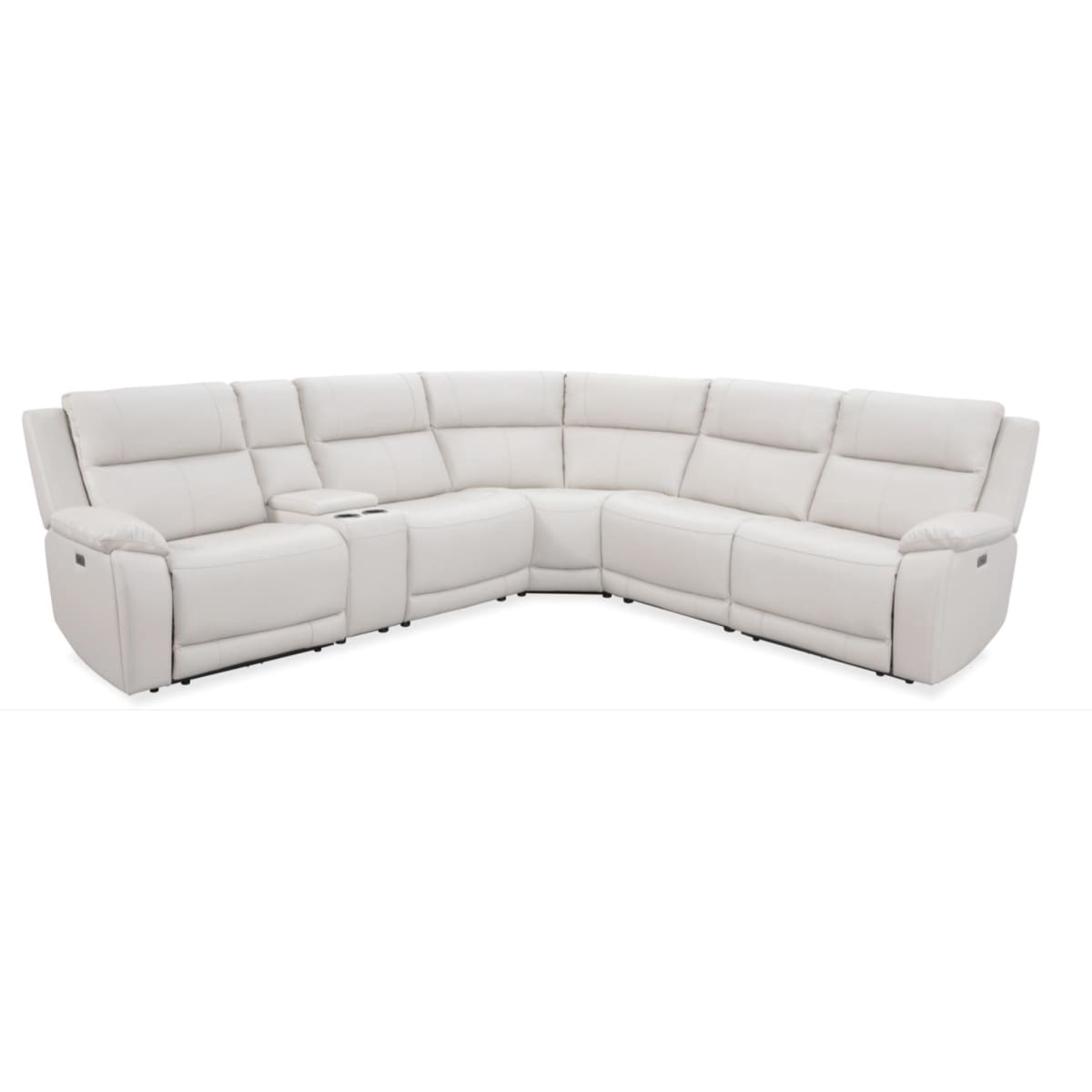 Vail Power Recliner Leather Sectional - Sectional