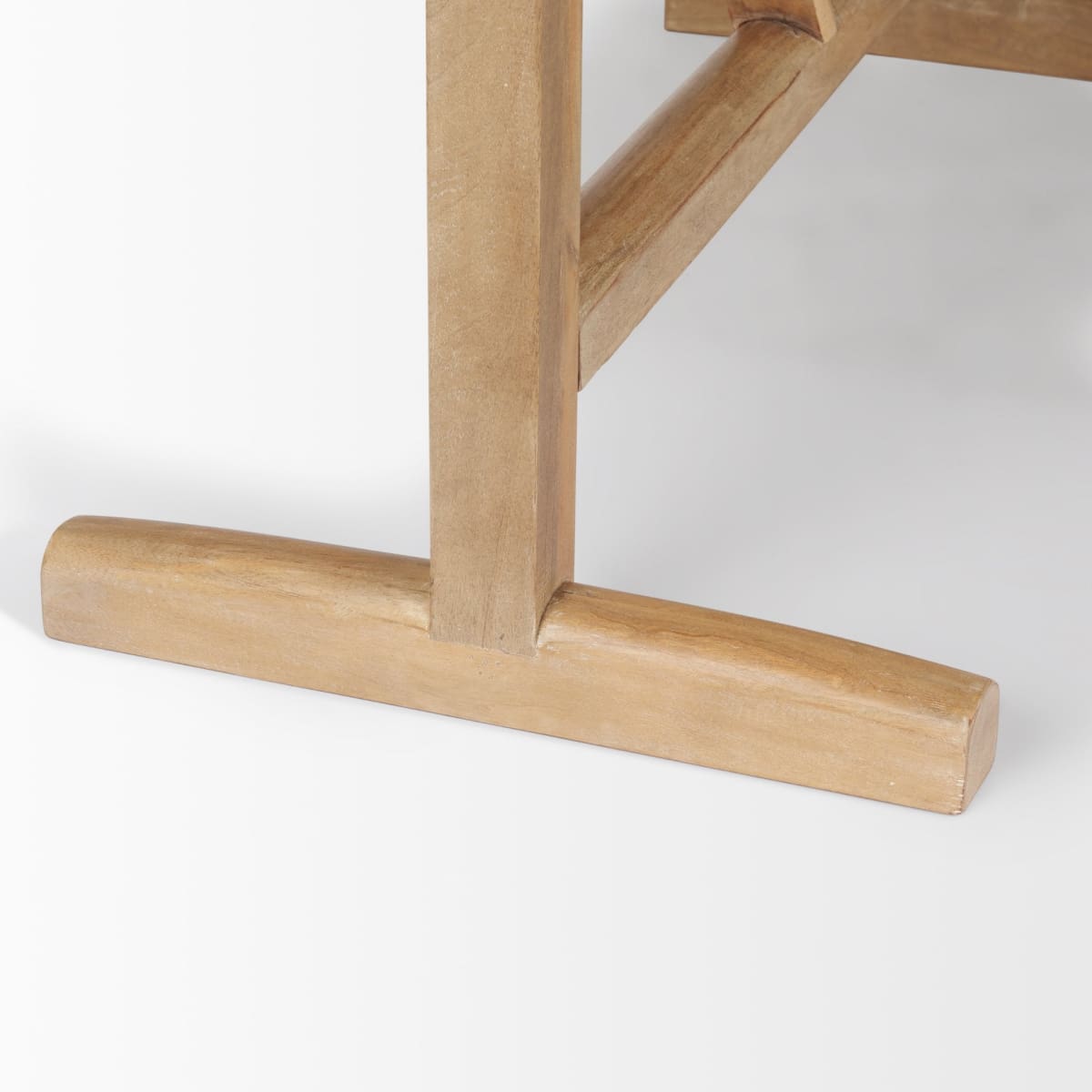 Viktor Dining Table Light Brown Wood | 84L - dining-table