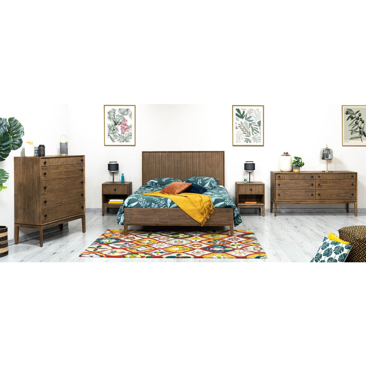 West Dresser 6 Drawers - lh-import-dressers