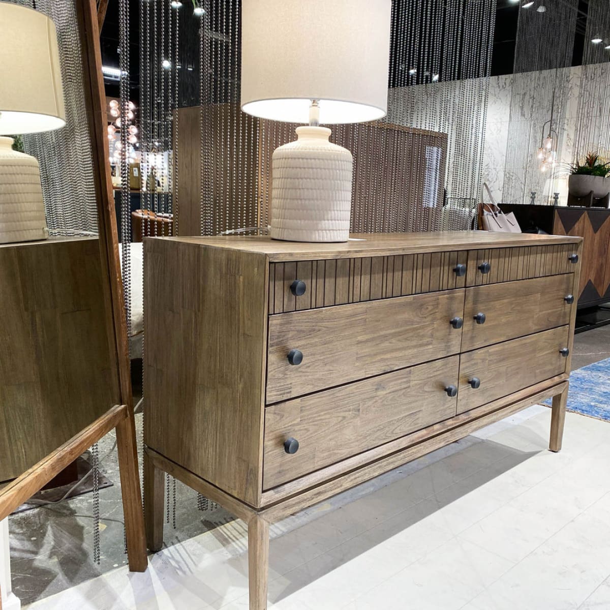 West Dresser 6 Drawers - lh-import-dressers