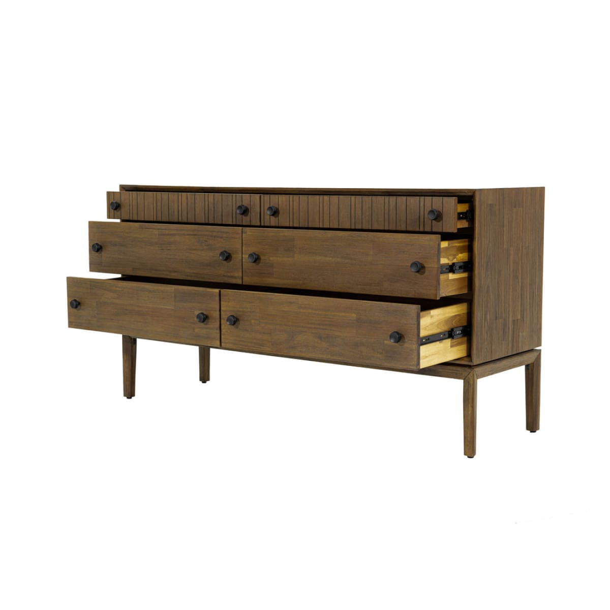 West Dresser 6 Drawers - lh-import-dressers