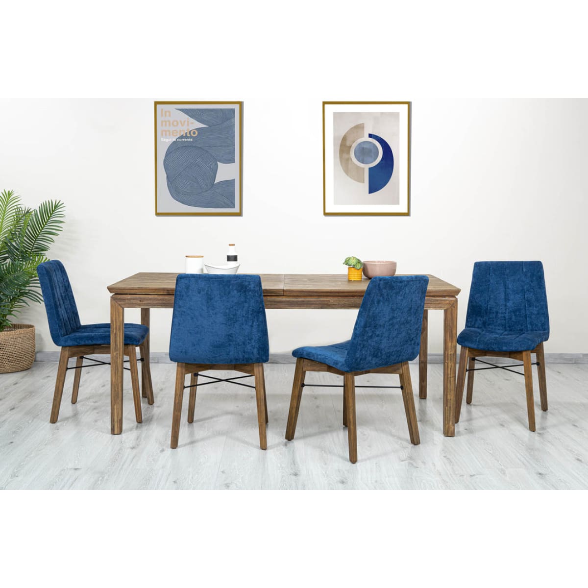 West Extension Dining Table (71’’/ 91’’) - lh-import-dining-tables